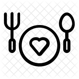 256x256 Food Icon Of Line Style