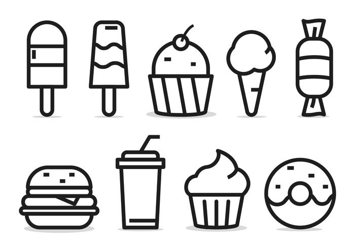 Food Icon Set 700x490 Food Icon Set