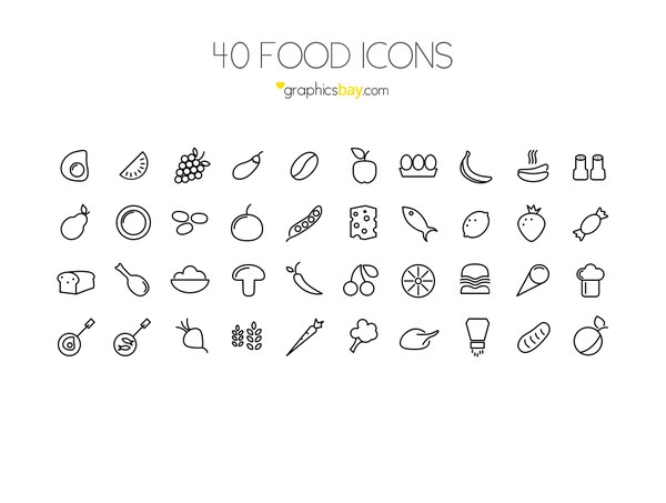 Free Vector Restaurant Icon Sets Free Premium Creatives 600x453 Free Vector Restaurant Icon Sets Free Premium Creatives