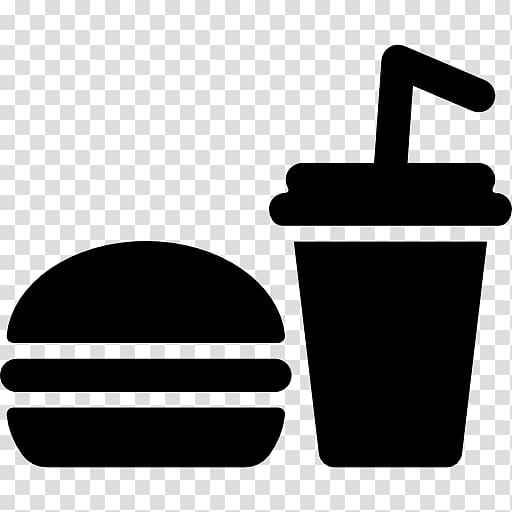 Silhouette Of Burger And Drinking Cup Fast Food Junk Food 512x512 Silhouette Of Burger And Drinking Cup Fast Food Junk Food