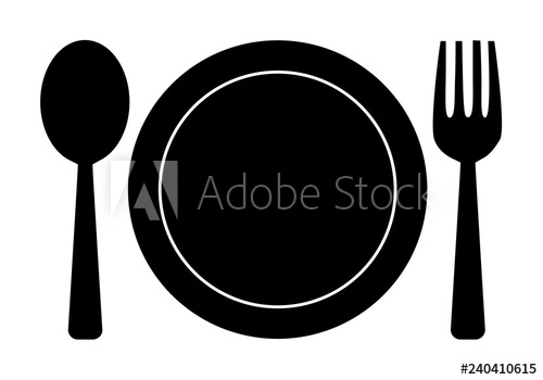 500x350 Food Icon Set, Vector,collection Of Restaurant Thin Line Icons