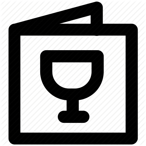 512x512 Drink Menu, Food Menu, Menu Card, Restaurant Menu, Wine Menu Icon