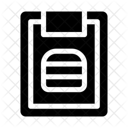 256x256 Food Menu Icon Of Glyph Style