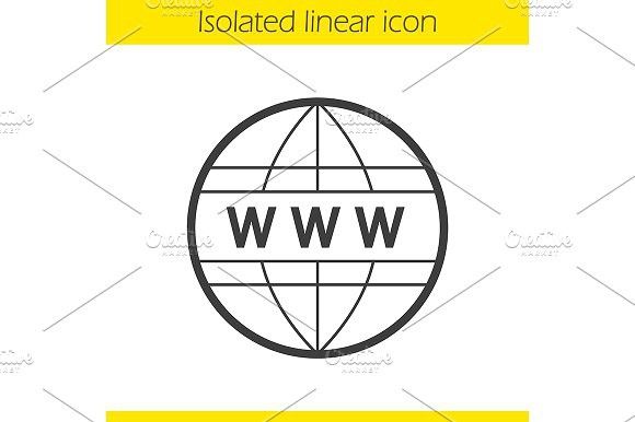 580x386 Global Network Icon Vector Icons Network Icon, Line