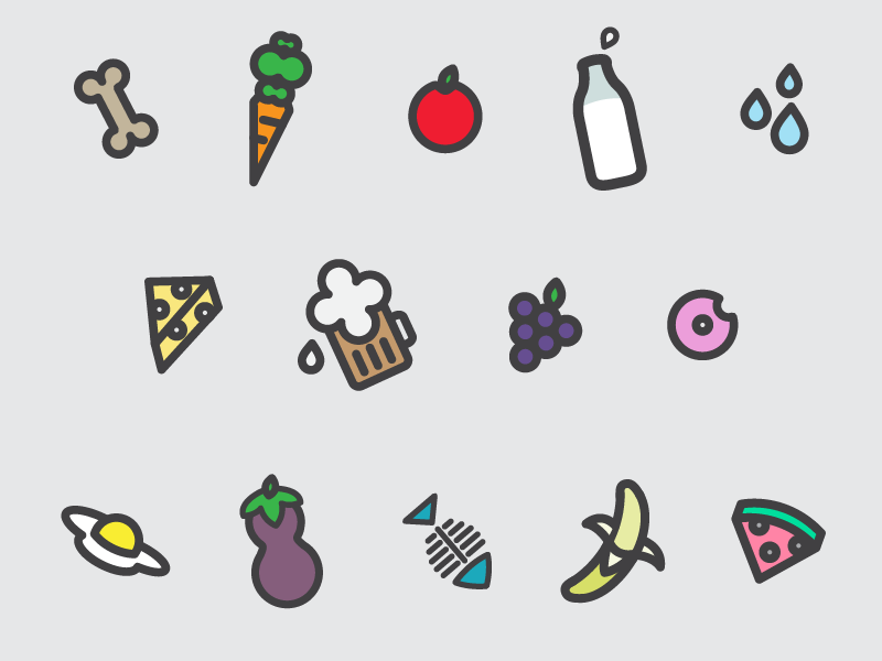 800x600 Silly Food Safety Icons