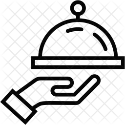 256x256 Food Service Icon Of Line Style