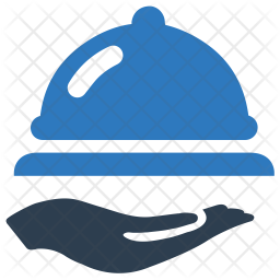 256x256 Food Service Icon Of Flat Style
