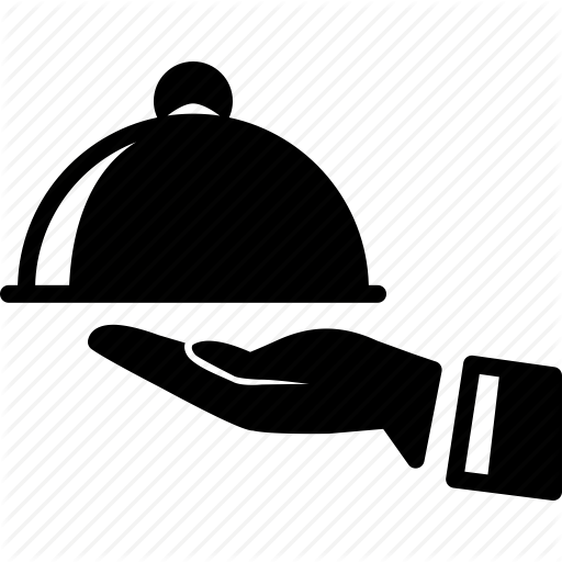 512x512 Cooking, Food, Hotel Service, Service, Waiter Icon