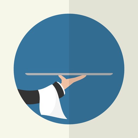 450x450 Foods Service Icon Food Serving Empty Tray Platter Simple Flat