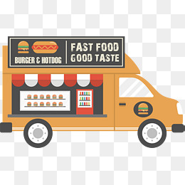 260x260 Food Truck Clipart Png