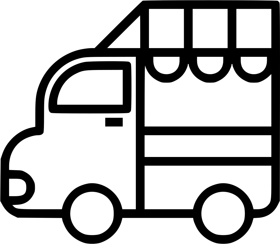 981x858 Food Truck Sell Street Png Icon Free Download