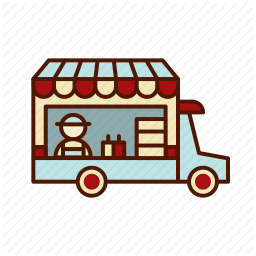 512x512 Burger, Food, Truck Icon
