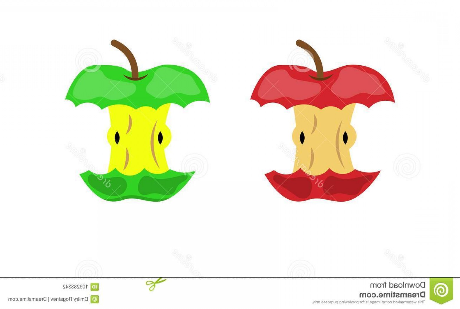 1560x1050 Apple Stub Waste Food Leftovers Garbage Icon Organic Domestic