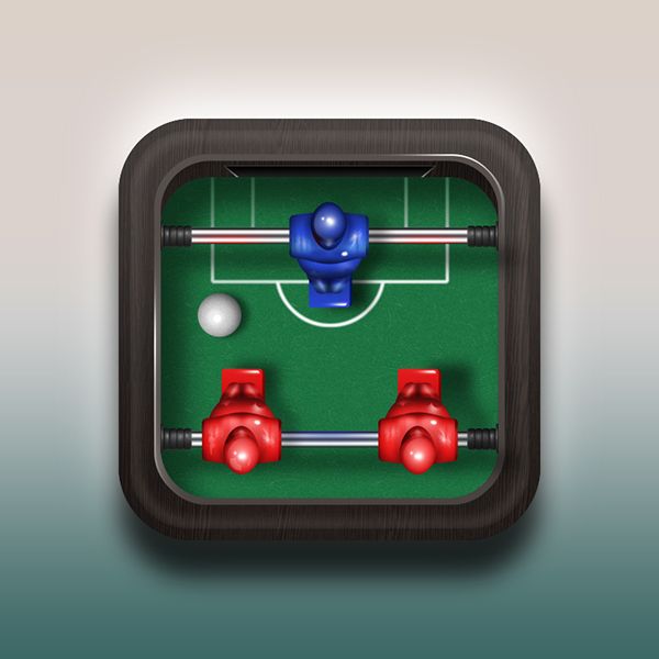 600x600 Foosball Icon Design On Behance Icon Phone Icon Design, Phone