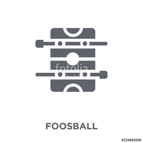500x500 Foosball Icon From Arcade Collection Stock Image And Royalty