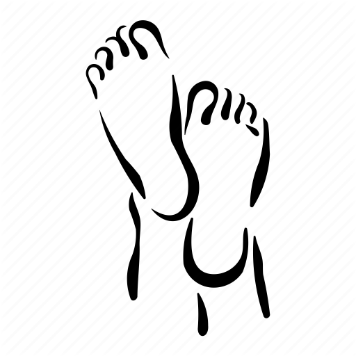 512x512 Bare Feet, Feet, Foot, Massage, Pedicure, Toe, Woman Icon