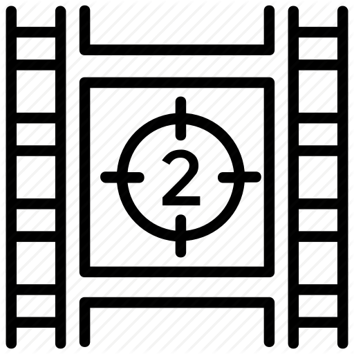 512x512 Film Leader, Head Leader, Movie Countdown, Opening Countdown