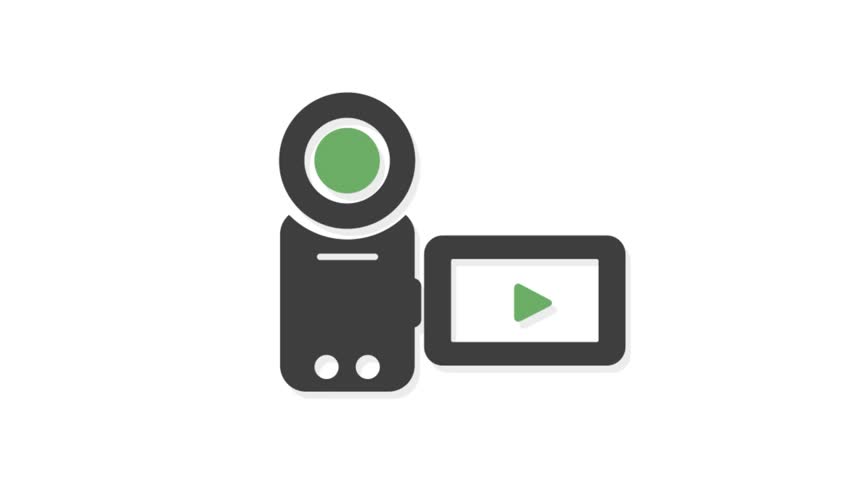 852x480 Technology And Internet Icons Animation Stock Footage Video