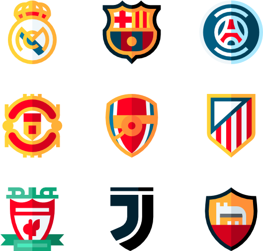 529x505 Hd Football Shields