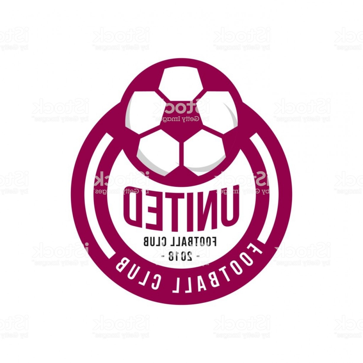 1228x1228 United Football Club Icon Vector Template Gm Handandbeak