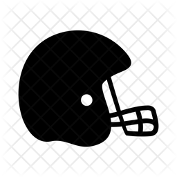 American Football Helmet Icon Of Glyph Style 256x256 American Football Helmet Icon Of Glyph Style