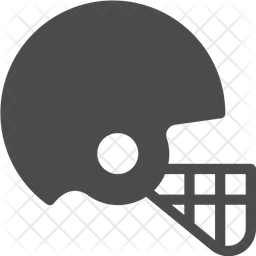 Football Helmet Icon Of Glyph Style 256x256 Football Helmet Icon Of Glyph Style