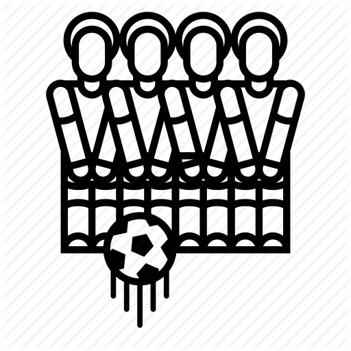 512x512 Football, Free Kick, Kick, Soccer, Soccer Players, Team, Wall Icon