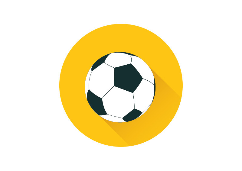800x566 Football Icon Vector