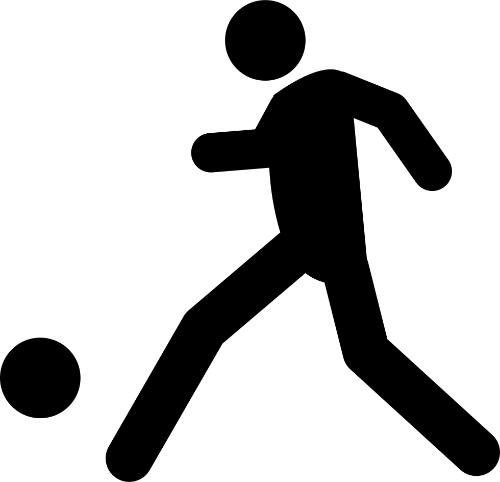 980x944 Football Player Kicking Ball Png Icon Free Download