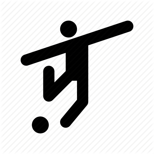 512x512 Football Player, Player, Soccer Player, Sports Person, Sportsman Icon