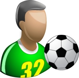 255x253 Football Player Free Icon In Format For Free Download
