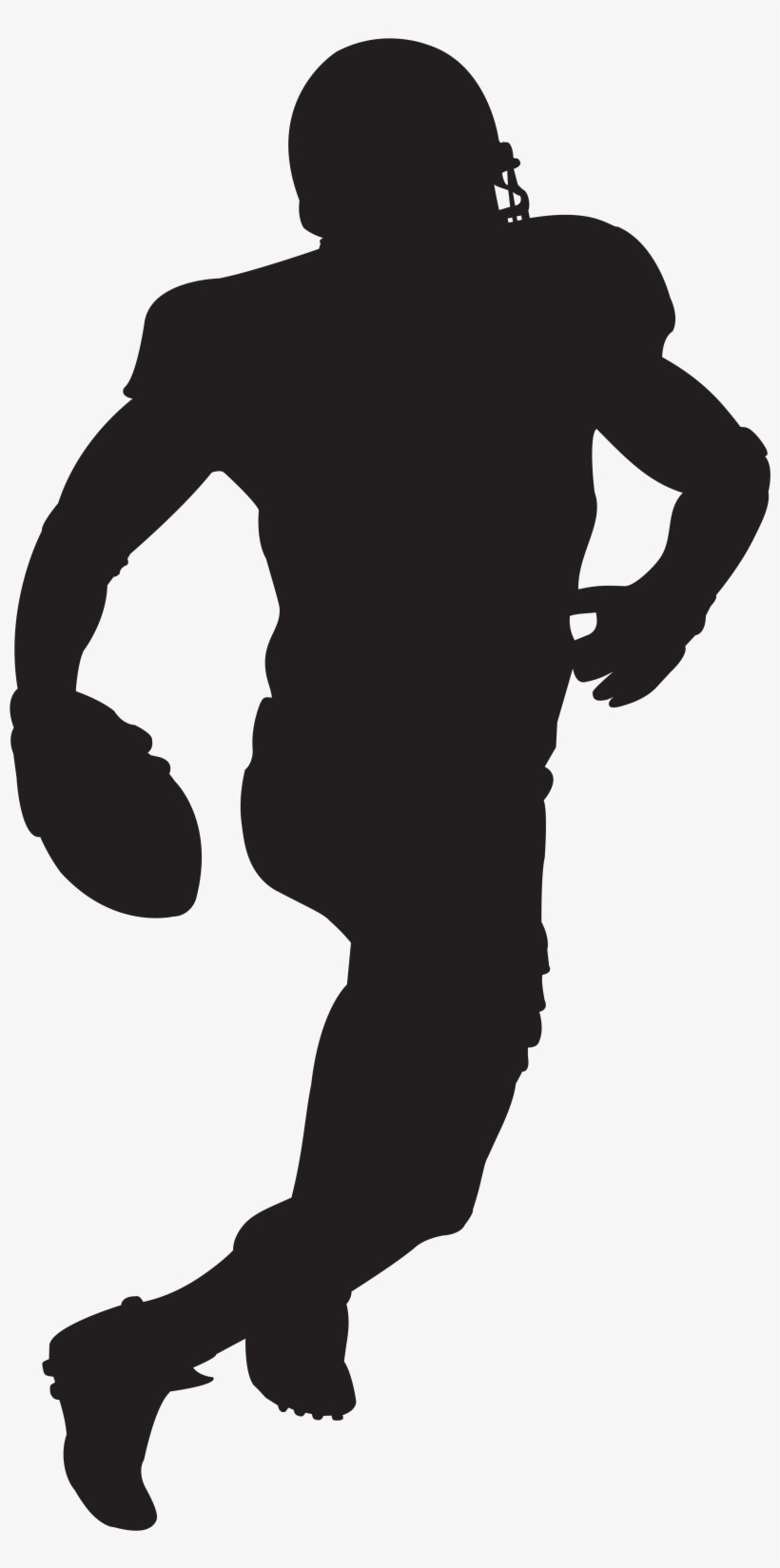820x1649 American Football Player Silhouette Transparent Image