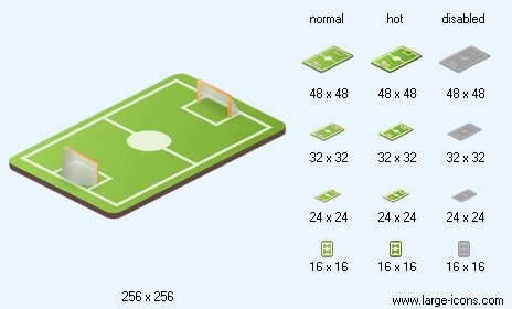 464x280 Football Stadium Icon Large Home Icons