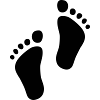 200x200 Footprint Icons