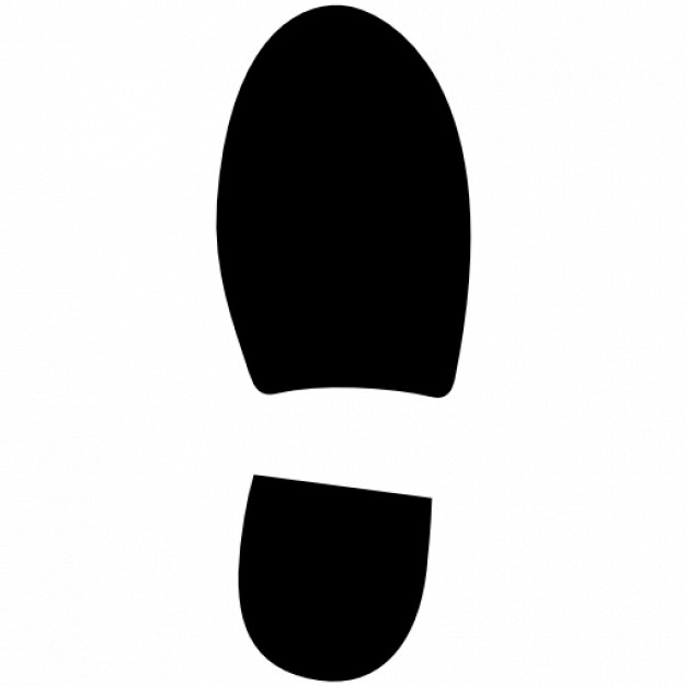 626x626 Right Shoe Footprint Icons Free Download