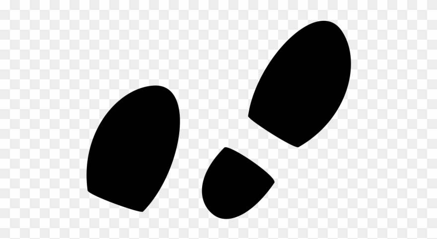 880x482 Footsteps Icon Clipart