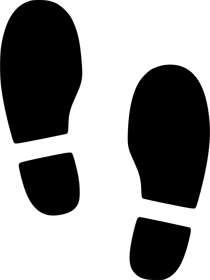 736x980 Shoes Foot Step Footsteps Png Icon Free Download