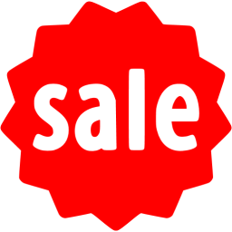 256x256 Red Sale Icon
