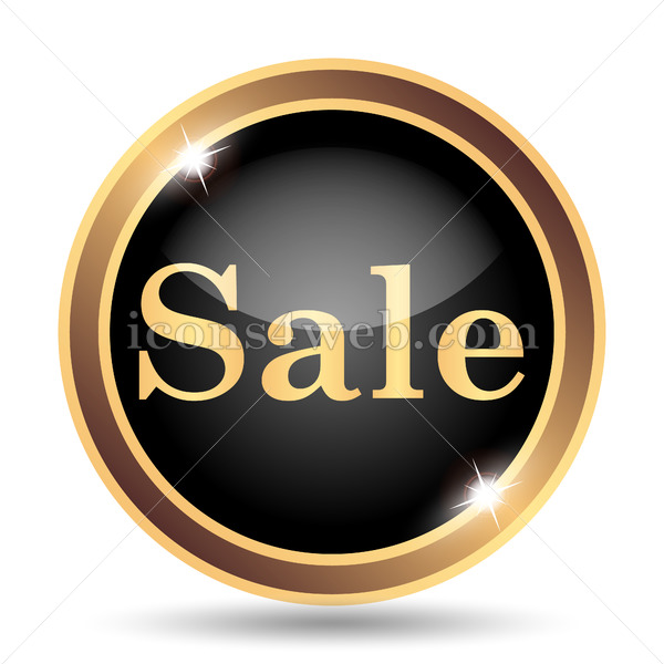 600x600 Sale Gold Icon