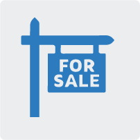 202x202 For Sale Icon Blue