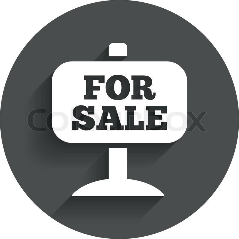 For Sale Sign Icon Real Estate Stock Vector Colourbox 800x800 For Sale Sign Icon Real Estate Stock Vector Colourbox