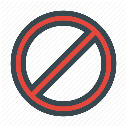 512x512 Ban, Blocked, Cancel, Forbidden, Lock, Prohibited Icon