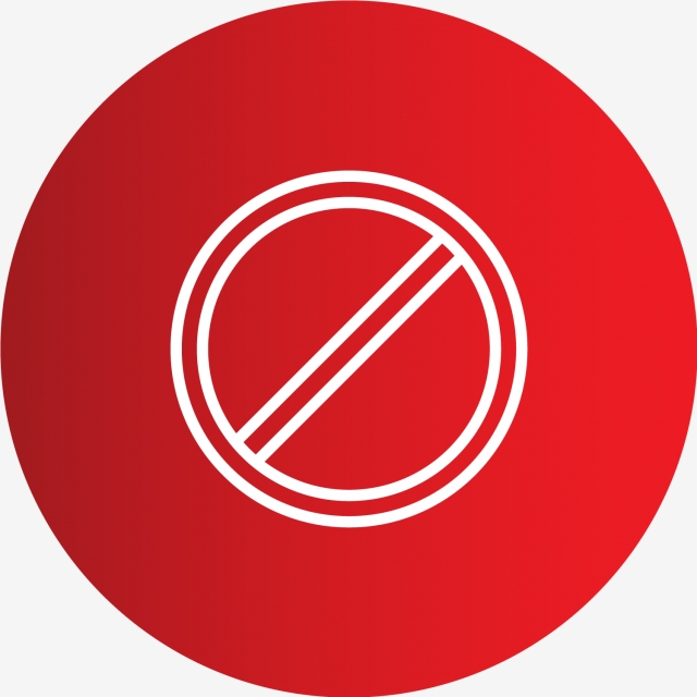 640x640 Vector Forbidden Icon, Danger, Dangerous, Forbidden Png And Vector