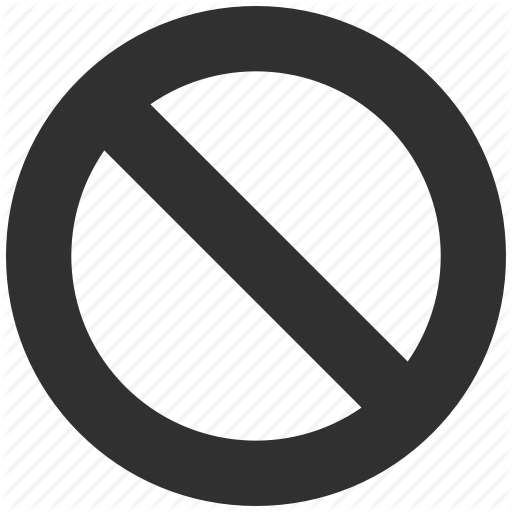 512x512 Cancel, Forbidden, No, Pause, Stop Icon