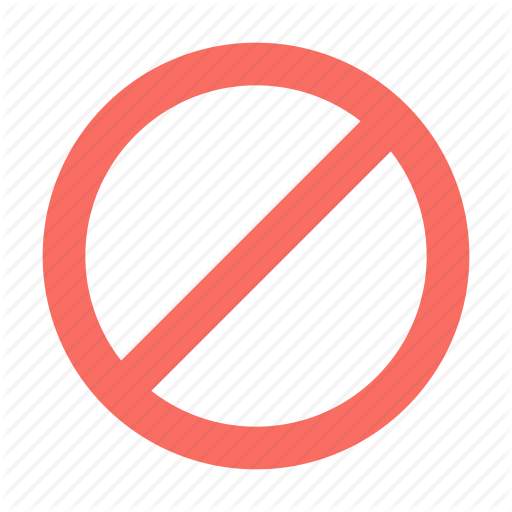 512x512 Cancel, Forbidden Icon