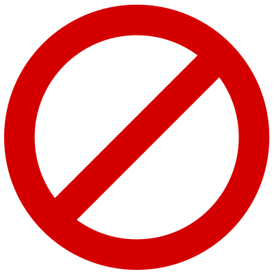 400x400 Fileforbidden Symbol Transparent