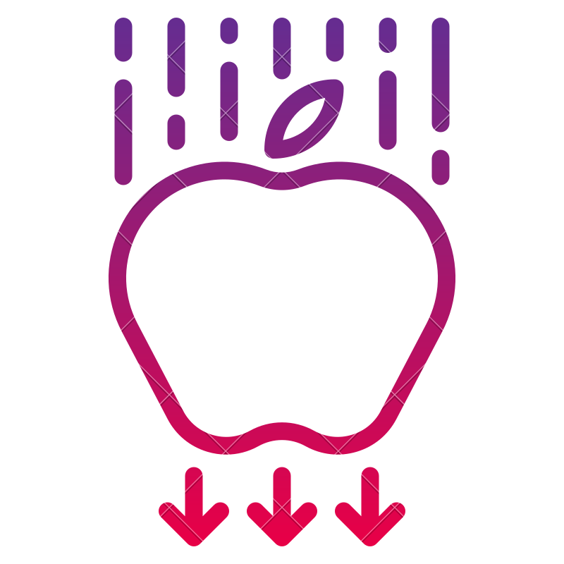 800x800 Physics Apple Falling Gravity Force Icon