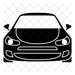 256x256 Ford Icon Of Glyph Style