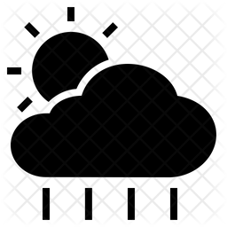 256x256 Forecast Icon Of Glyph Style