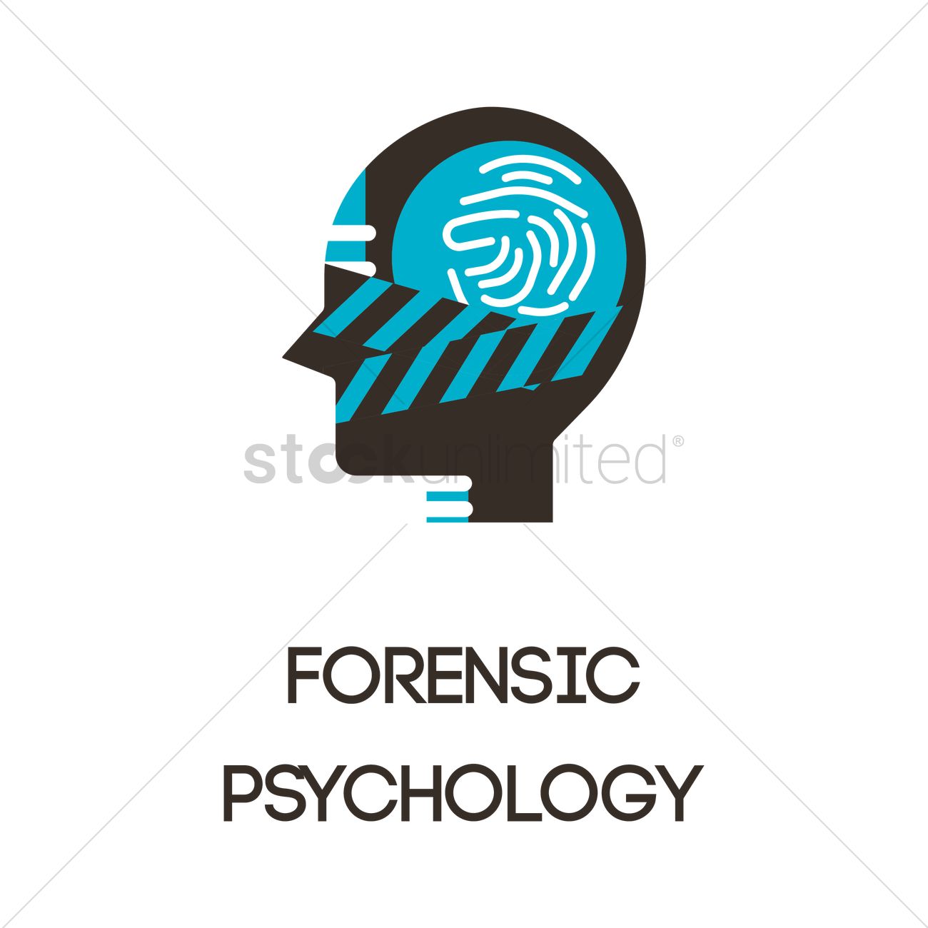 1300x1300 Forensic Psychology Icon Vector Image
